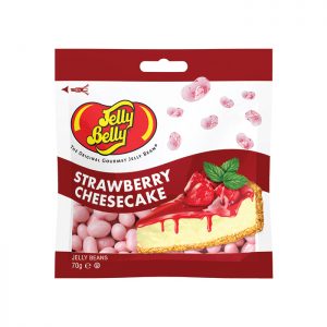Jelly Belly Strawberry Cheesecake flavour jelly beans 70 bag