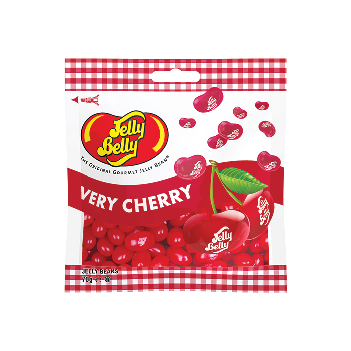 Jelly Belly Very Cherry flavour jelly beans 70g bag