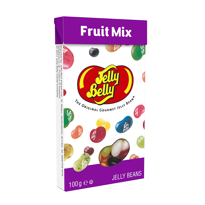 Jelly Belly Fruit Mix Flip Top Box 100g