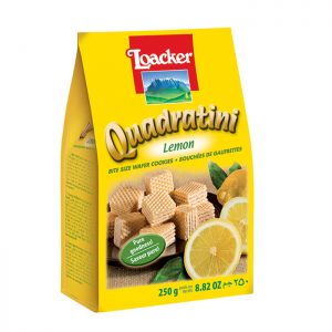 Loacker Quadratini Lemon wafers