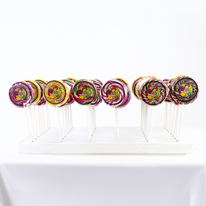 Flat Base Lillipop Display (filled)
