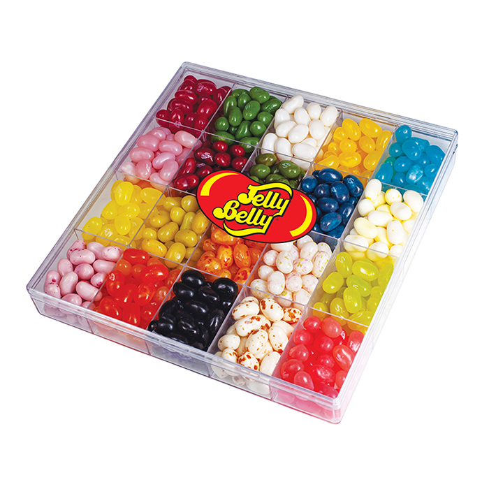 Jelly Belly 20 Flavour Acrylic Gift Box 454g