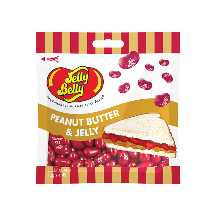 Jelly Belly Peanut Butter and Jelly 70g Bag