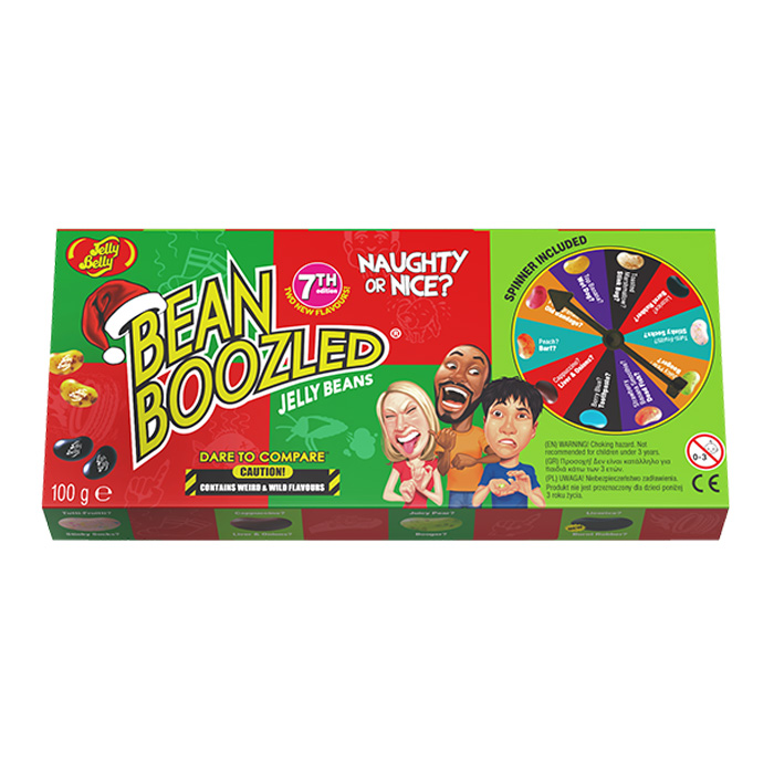 BeanBoozled Naughty or Nice Xmas 100g Spinner Box