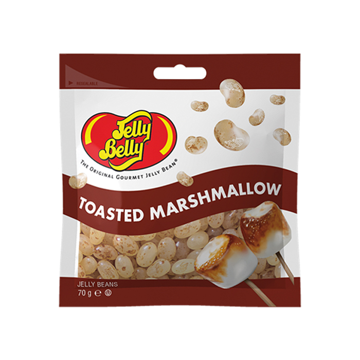 Jelly Belly Toasted Marshmallow flavour 70g bags
