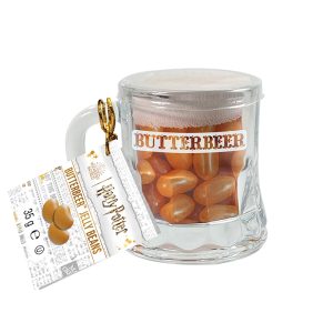 Jelly Belly Butterbeer Mini Glass mug 35g