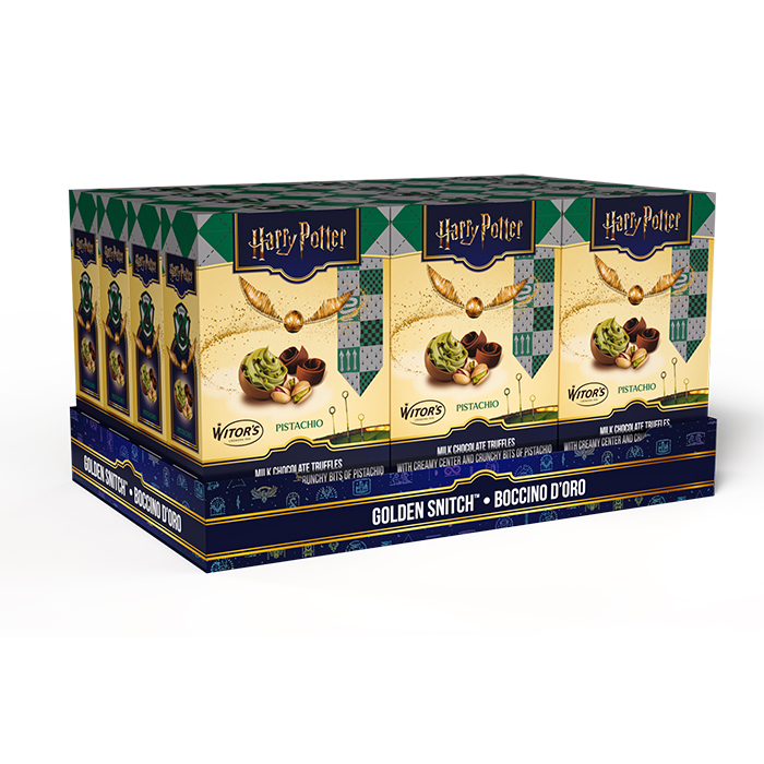 Witors Harry Potter Milk Chocolate Pistachio Truffles Caddy