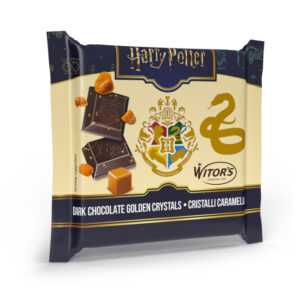Dark Chocolate Bar with Crispy Caramel pieces Caddy