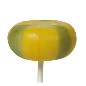 The Natural Candy Shop Banana Flavour Round Pop 25g