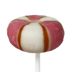 The Natural Candy Shop Cherry Cola Flavour Round Pop 25g
