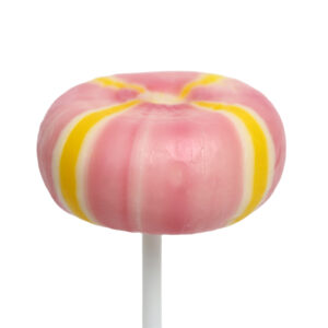 The Natural Candy Shop Sour Apple Flavour Round Pop 25g