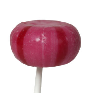 The Natural Candy Shop Sour Cherry Flavour Round Pop 25g
