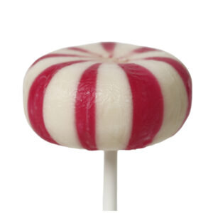 The Natural Candy Shop Strawberry Flavour Round Pop 25g