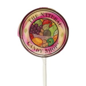 The Natural Candy Shop Black Cherry Flavour Mini Twirl 42g Pop