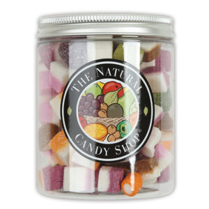 The Natural Candy Shop Dolly Mixtures Jar 220g