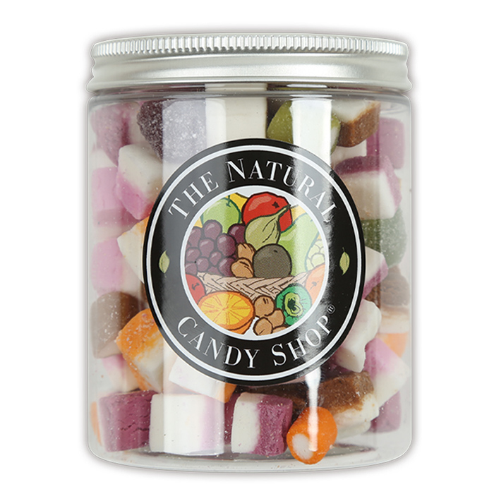 The Natural Candy Shop Dolly Mixtures Jar 220g