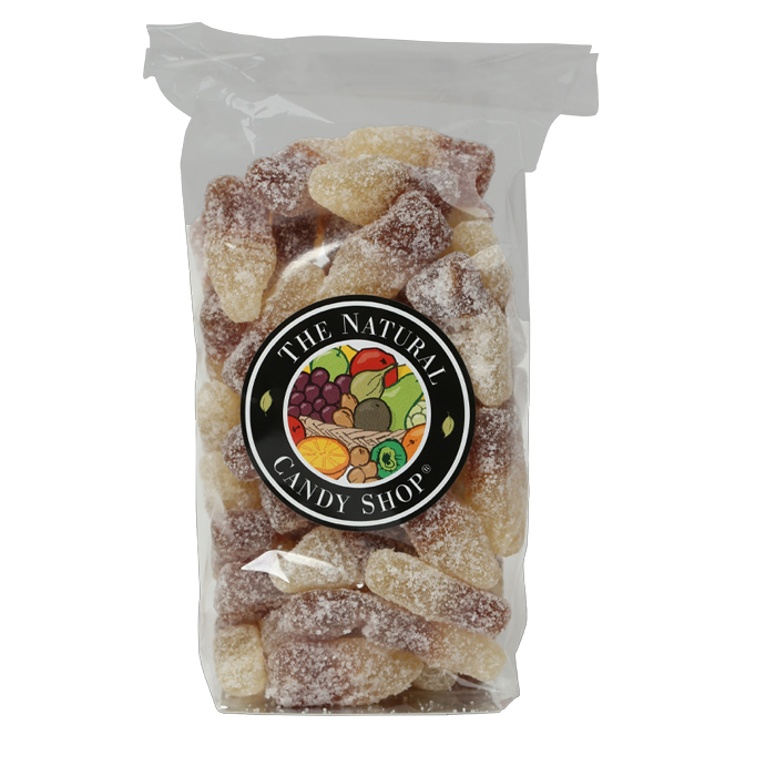The Natural Candy Shop Traditional Fizzy Cola Bottles Bag 200g