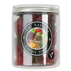 The Natural Candy Shop Strawberry Flavour Jelly Jar 220g