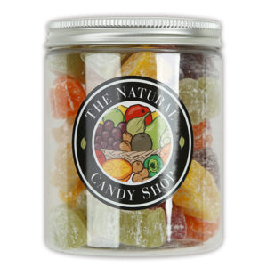 The Natural Candy Shop Traditional Jelly Babies Jar 200g