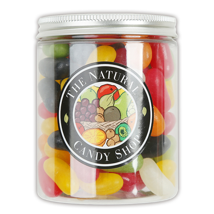 The Natural Candy Shop Traditional Juicy Jelly Beans Jar 250g