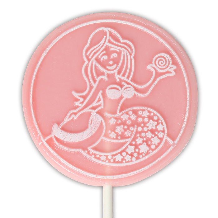 The Natural Candy Shop Mermaid Tutti Fruitti Pop 60g