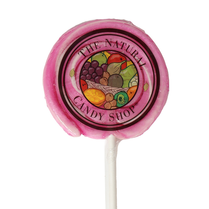 The Natural Candy Shop Strawberry Flavour Twirl 85g Pop