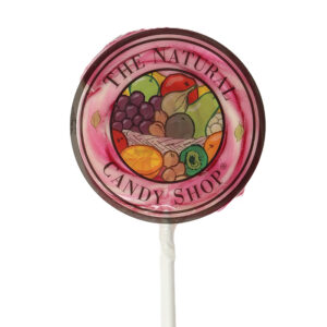 The Natural Candy Shop Strawberry Flavour Mini Twirl 42g Pop