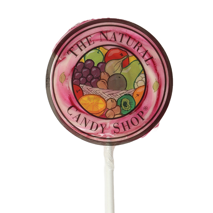 The Natural Candy Shop Strawberry Flavour Mini Twirl 42g Pop