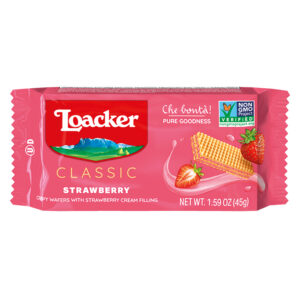 Loacker Strawberry Cream 45g Wafer